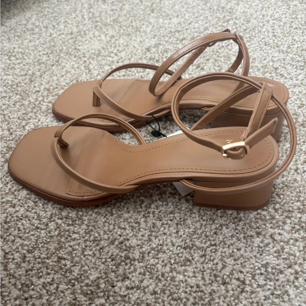 Mango Tan Minimalist Sandals - Picture 6 of 6